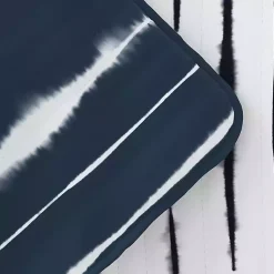 Kirklands Home Quilts|Navy Linear Reversible 3-pc. Queen Quilt Set