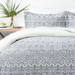 Kirklands Home Duvets|Navy Rustic 3-pc. King Duvet Cover Set