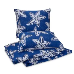 Kirklands Home Quilts|Navy Sea Star 2-pc. Twin Quilt Set