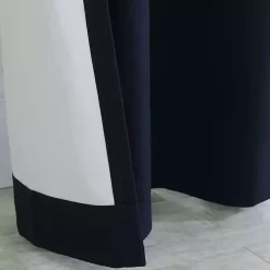 Kirklands Home Curtains & Drapes|Navy Weathermate Blackout Curtain Panel, 54 in. Blue