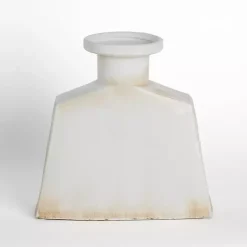 Sale Neutral Distressed Pentagon Vase, 12 in. Vases