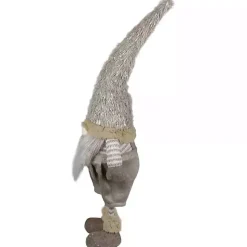 Best Neutral Fur Striped Standing Gnome Christmas Decorations
