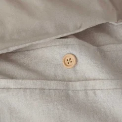 Kirklands Home Duvets|Neutral Oversized 3-pc. Queen Duvet Cover Set Tan