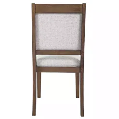 Kirklands Home Dining Chairs|Neutral Upholstered Wood Frame Chairs, Set of 2 Multi