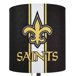 Kirklands Home Table Lamps|New Orleans Saints Charging Table Lamp