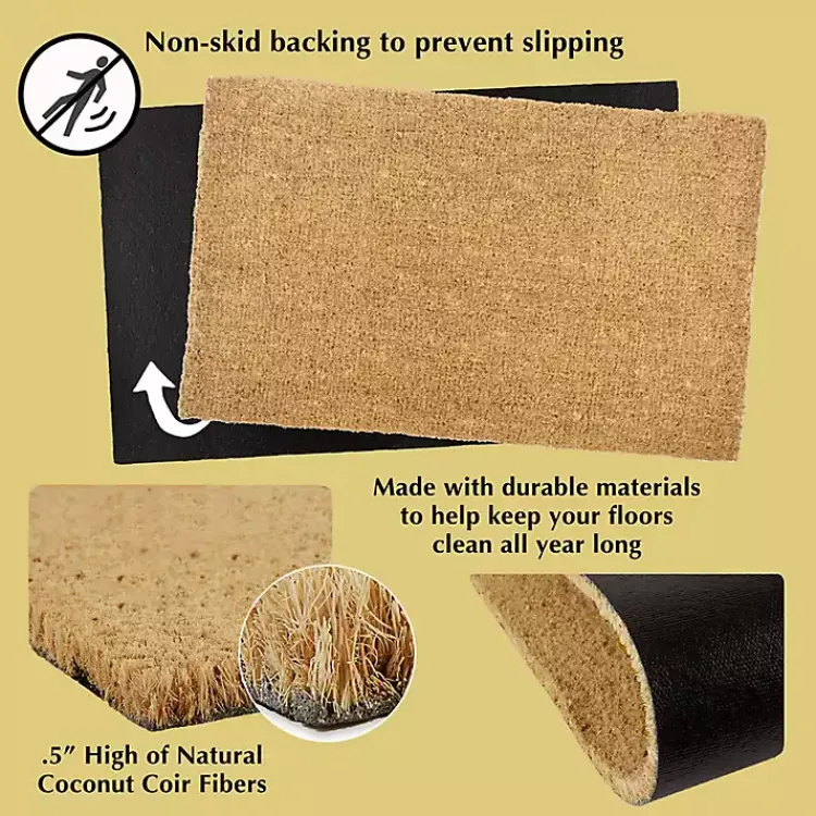 Online No Humbugs Doormat Outdoor Christmas Decorations