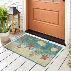 Sale Ocean Holiday Accent Rug, 24x34 Outdoor Christmas Decorations