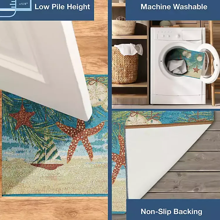 Sale Ocean Holiday Accent Rug, 24x34 Outdoor Christmas Decorations