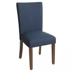 Kirklands Home Dining Chairs|Oceanside Dining Parsons Chair Blue