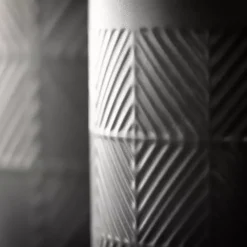 Kirklands Home Planters|Onyx Textured Ceramic Footed Planters, Set of 2 Black