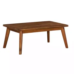 Kirklands Home Outdoor Sets|4-pc. Acacia Wood Outdoor Living Set Orange