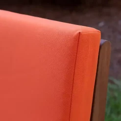 Kirklands Home Outdoor Sets|4-pc. Acacia Wood Outdoor Living Set Orange