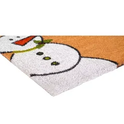 Online Outdoor Holly and Pine Christmas Doormat Outdoor Christmas Decorations