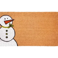 Best Outdoor Snowman Festive Christmas Doormat Outdoor Christmas Decorations