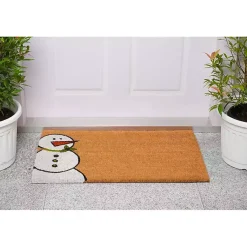 Best Outdoor Snowman Festive Christmas Doormat Outdoor Christmas Decorations