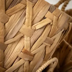 New Oval Natural Woven Baskets, Set of 3 Baskets & Boxes