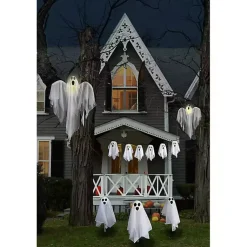 6-pc. Pre-Lit Ghost Family Decoration Halloween