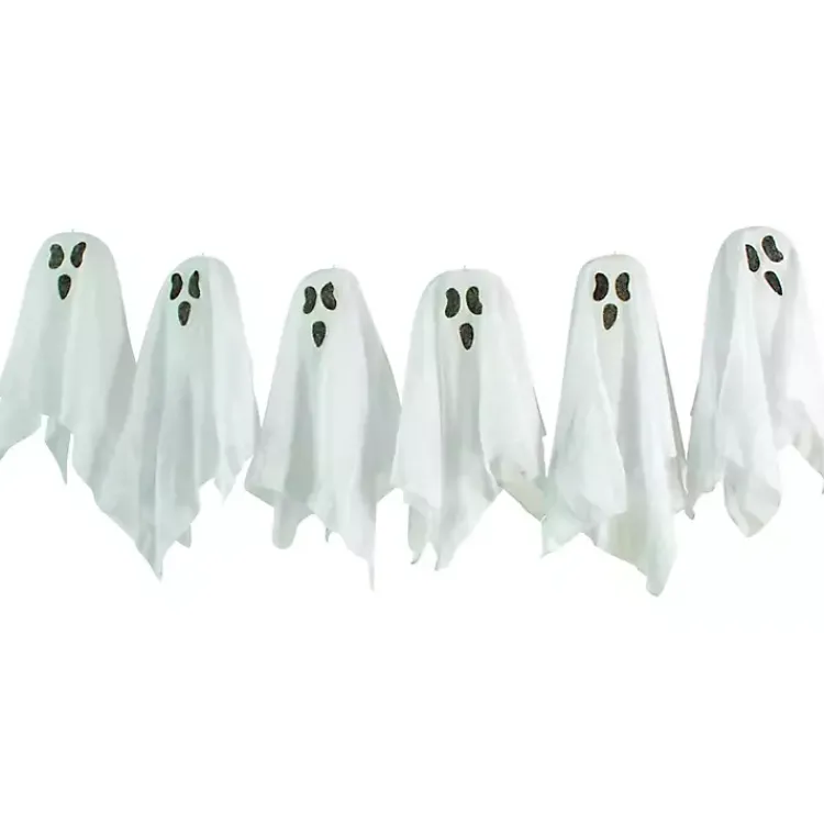 6-pc. Pre-Lit Ghost Family Decoration Halloween
