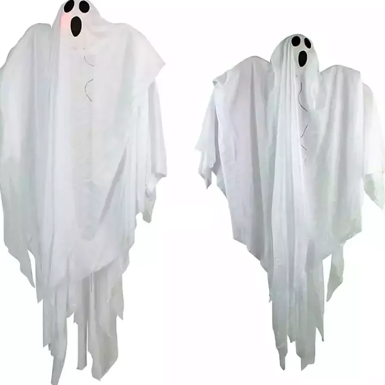 6-pc. Pre-Lit Ghost Family Decoration Halloween