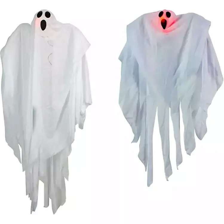 6-pc. Pre-Lit Ghost Family Decoration Halloween