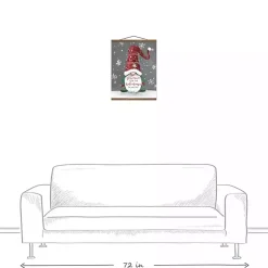 Discount Personalized Gnome Teak Hanging Wall Plaque Christmas Art & Wall Decor