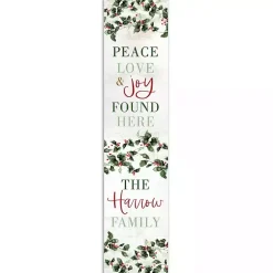 Clearance Personalized Peace Love & Joy Porch Board Outdoor Christmas Decorations