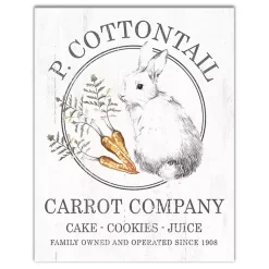 Best Peter Cottontail Carrot Company Canvas Art Print Easter Decorations
