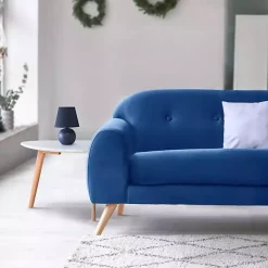 Kirklands Home Table Lamps|Petite Orb Ceramic Table Lamp Blue