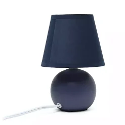 Kirklands Home Table Lamps|Petite Orb Ceramic Table Lamp Blue
