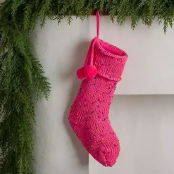 Online Confetti Knit Christmas Stocking Christmas Stockings & Stocking Holders