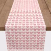 Best Pink Hearts Cotton Twill Valentine's Runner Valentines Day Decorations