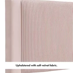 Kirklands Home Beds & Headboards|Upholstered Dalia Queen Platform Bed Pink