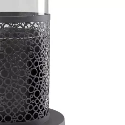 Kirklands Home Fire Pits|Portable Tabletop Fireplace on Black Base