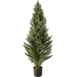 Outlet Potted Arborvitae Christmas Tree Christmas Arrangements & Garland