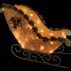 Hot Pre-Lit Sleigh Decoration Outdoor Christmas Decorations