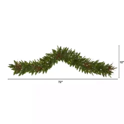 Online Pre-Lit Pine and Berry Garland Christmas Arrangements & Garland