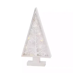Outlet Pre-Lit Wood A-Frame Tree Christmas Decorations