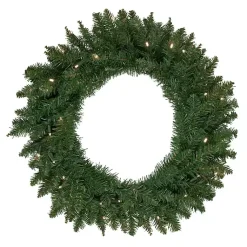 Hot Pre-Lit Winona Fir Wreath Christmas Wreaths