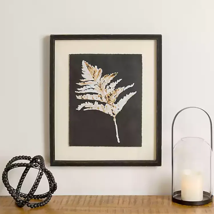 Kirklands Home Framed Art|Pressed Leaves IV Framed Art Print