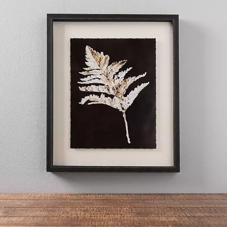 Kirklands Home Framed Art|Pressed Leaves IV Framed Art Print