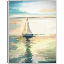 Kirklands Home Framed Art|Private Sail Framed Canvas Art Print