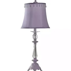 Kirklands Home Table Lamps|Dreams Table Lamp Purple