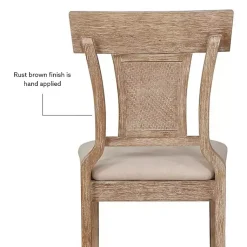 Kirklands Home Bar Stools & Counter Height Stools|Ray with Gray Wash Finish Counter Stool Brown