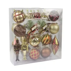 Online Red & Gold Mix 36-pc. Christmas Ornament Set Christmas Ornaments