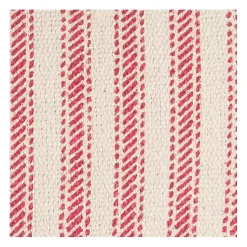 and Natural Ticking Stripe Pillow Christmas Pillows