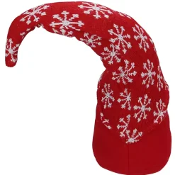 Red and White Snowflake Christmas Gnome Christmas Decorations