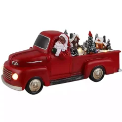 Animated Santa Claus Truck Christmas Decorations