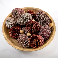 Clearance Red Glitter Cinnamon Pinecones Potpourri Home Fragrance