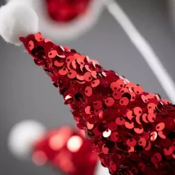 Best Glitter Santa Spray Stems, Set of 3 Christmas Tree Decorations