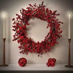 Sale New England Berry Wreath Christmas Wreaths
